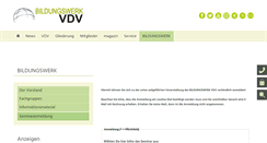 Desktop Screenshot of anmeldung.bw-vdv.de